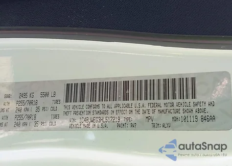 2017 Jeep Wrangler Unlimited Sahara 4X4 из США, поврежденный, VIN 1C4BJWEG3HL517219